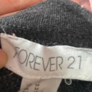 Grey and black sweater